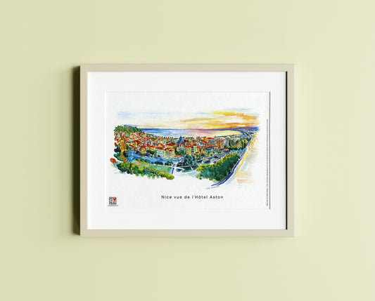 Ambiance-Affichette-Nice-Vue-Hotel-Aston