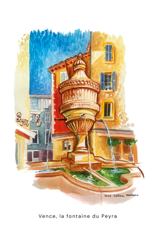 CP-Vence-la-fontaine-du-Peyra_150x100mm