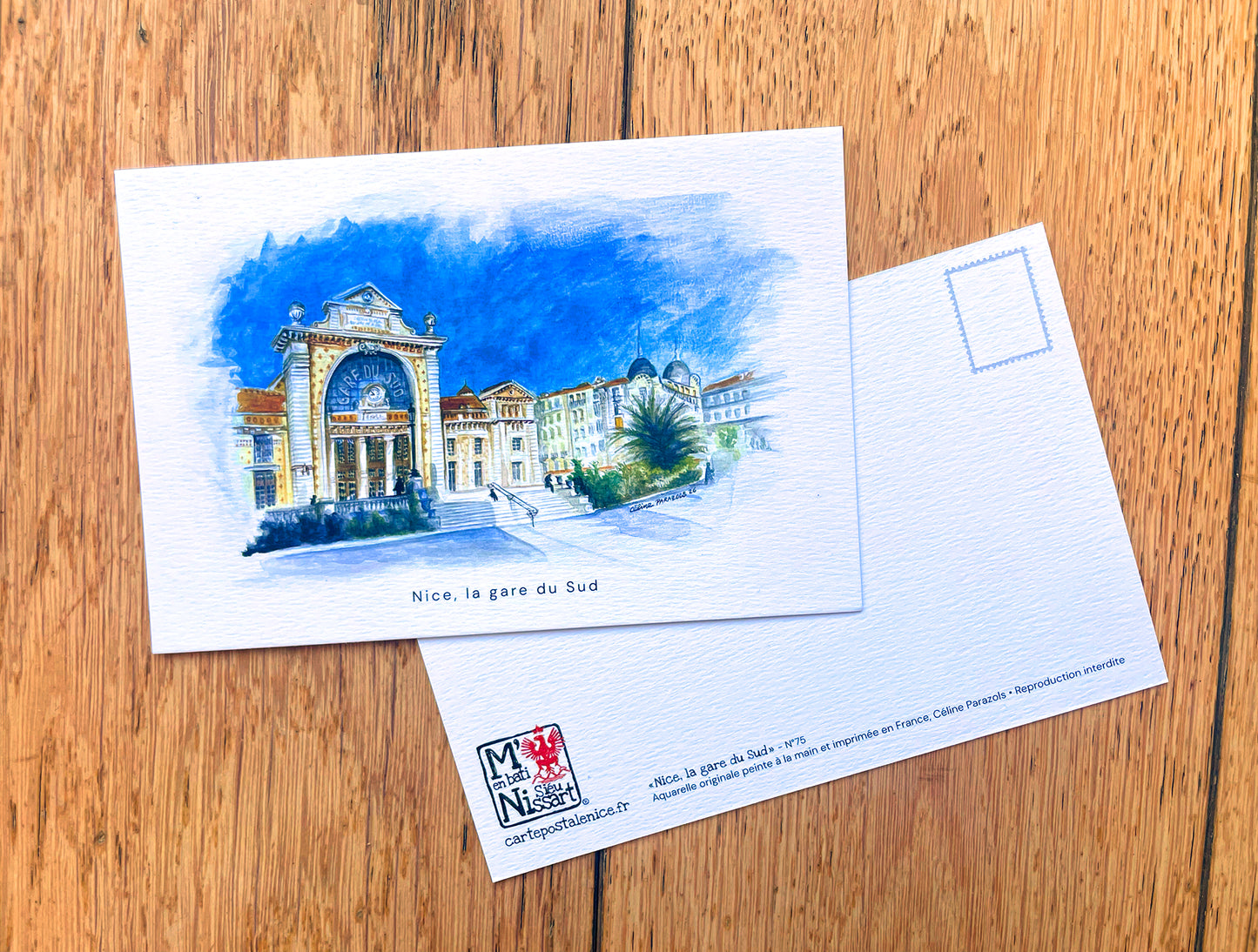 Carte-postale-Nice-gare-du-sud