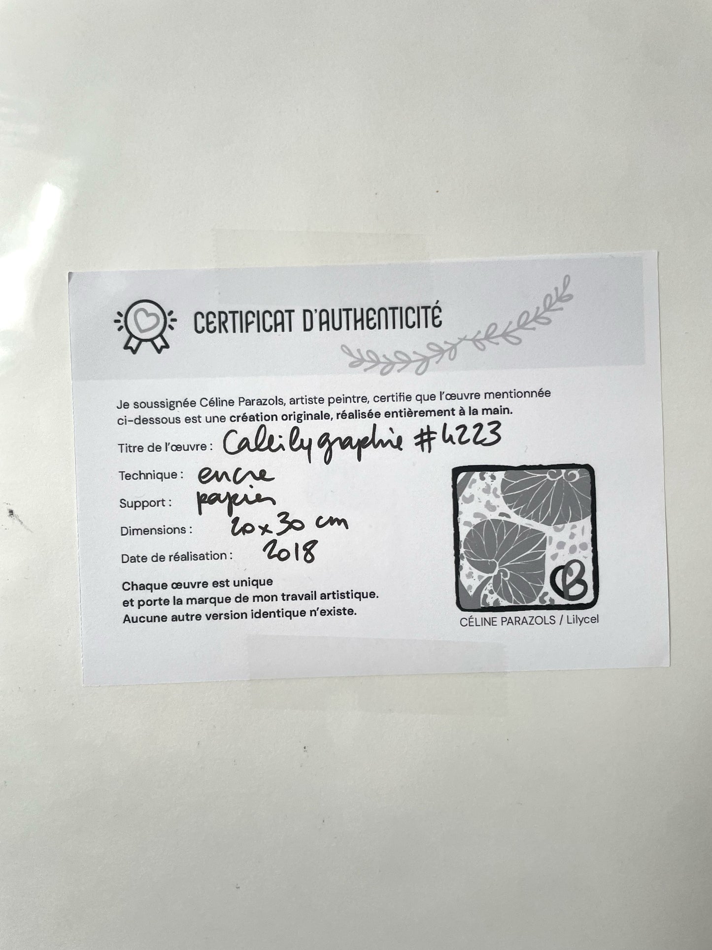 3 bouteilles de saké au comptoir - Œuvre originale