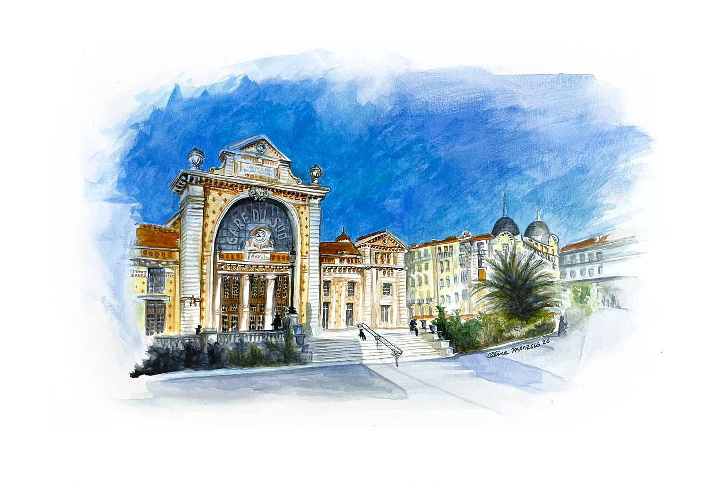 Nice, la gare du Sud