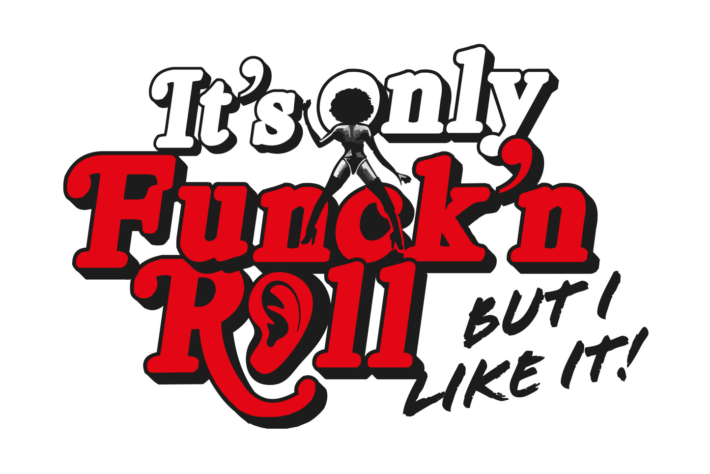 Carte postale " Its only Funck’n Roll " - Studio Cartes Postales Nice
