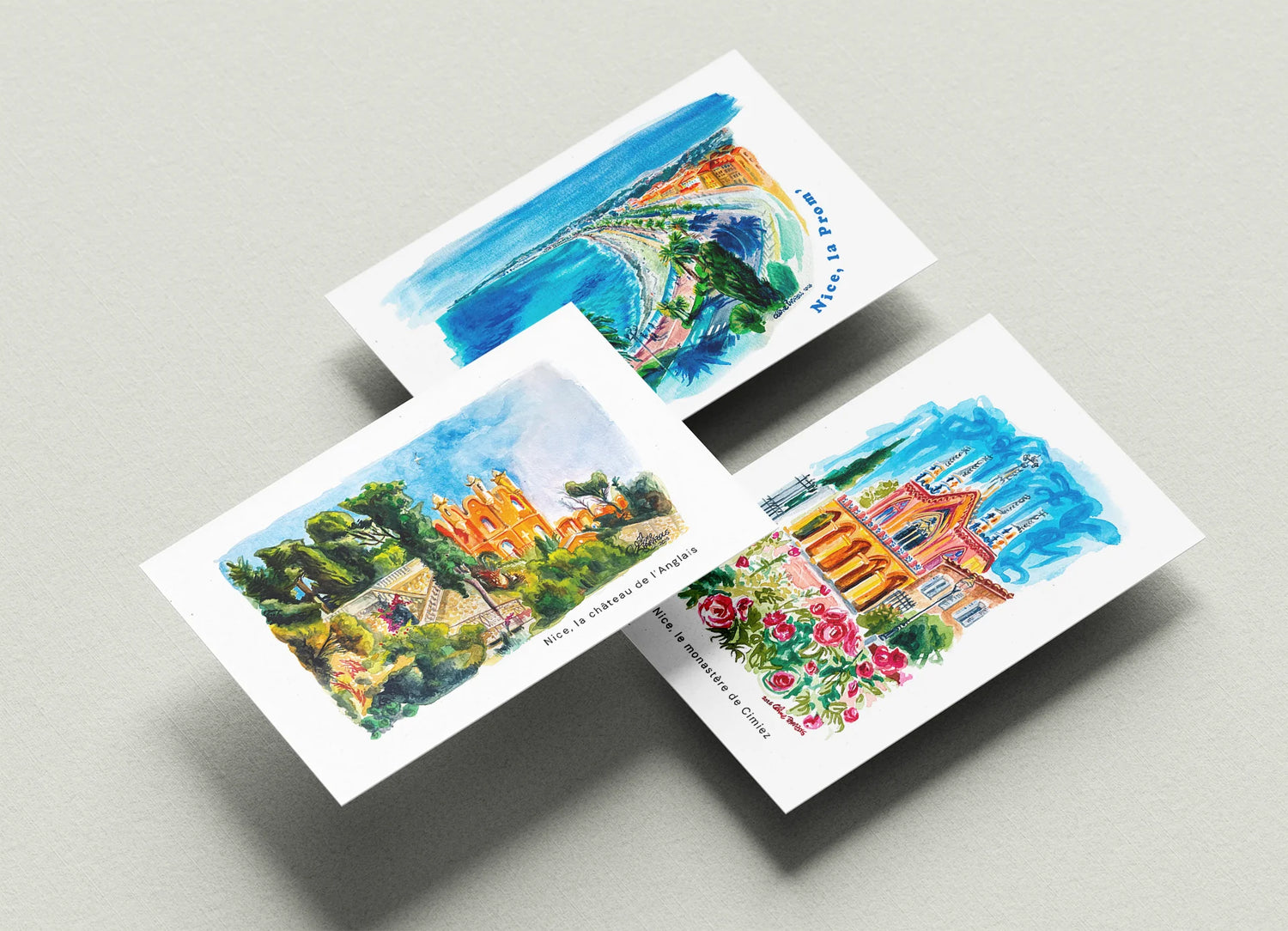 Collection de cartes postales aigle niçois