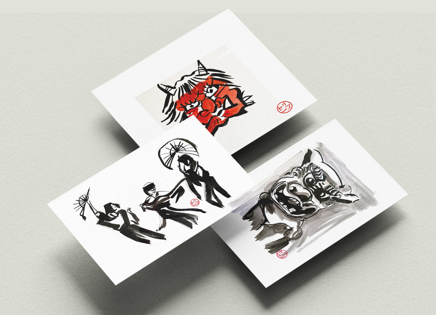 Collection figures du japon