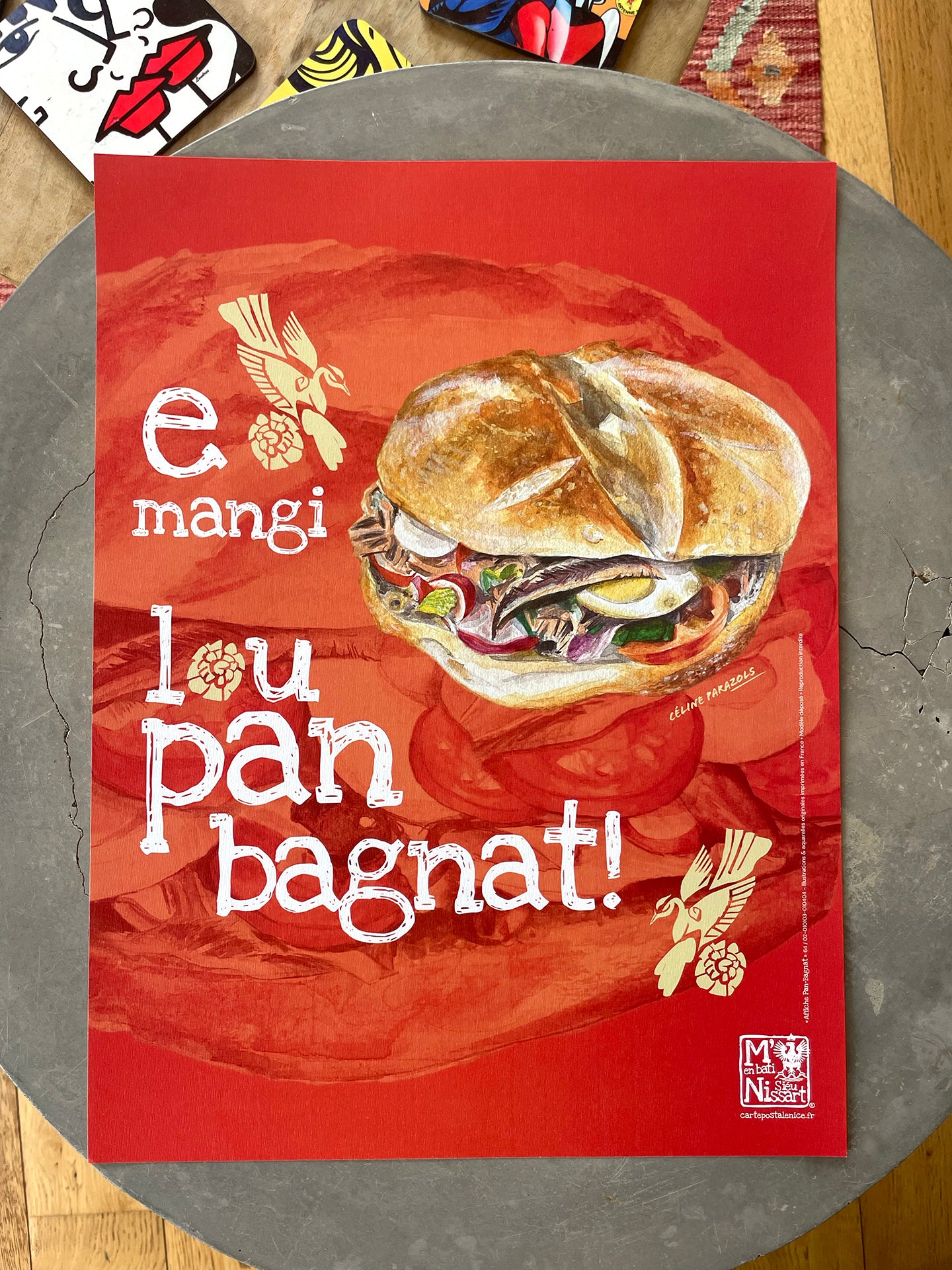 Affiche-Pan Bagnat impression