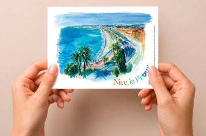 Ambiance-Affichette-A5-Nice-promenade-des-anglais