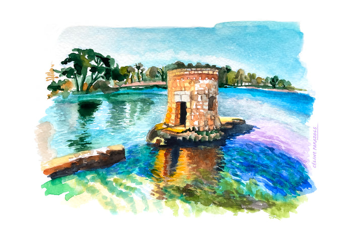 Antibes, petite tourde la plage des Ondes