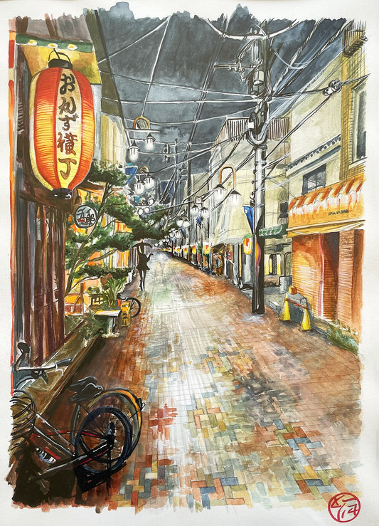 Aquarelle kappabashi lilycel 2025