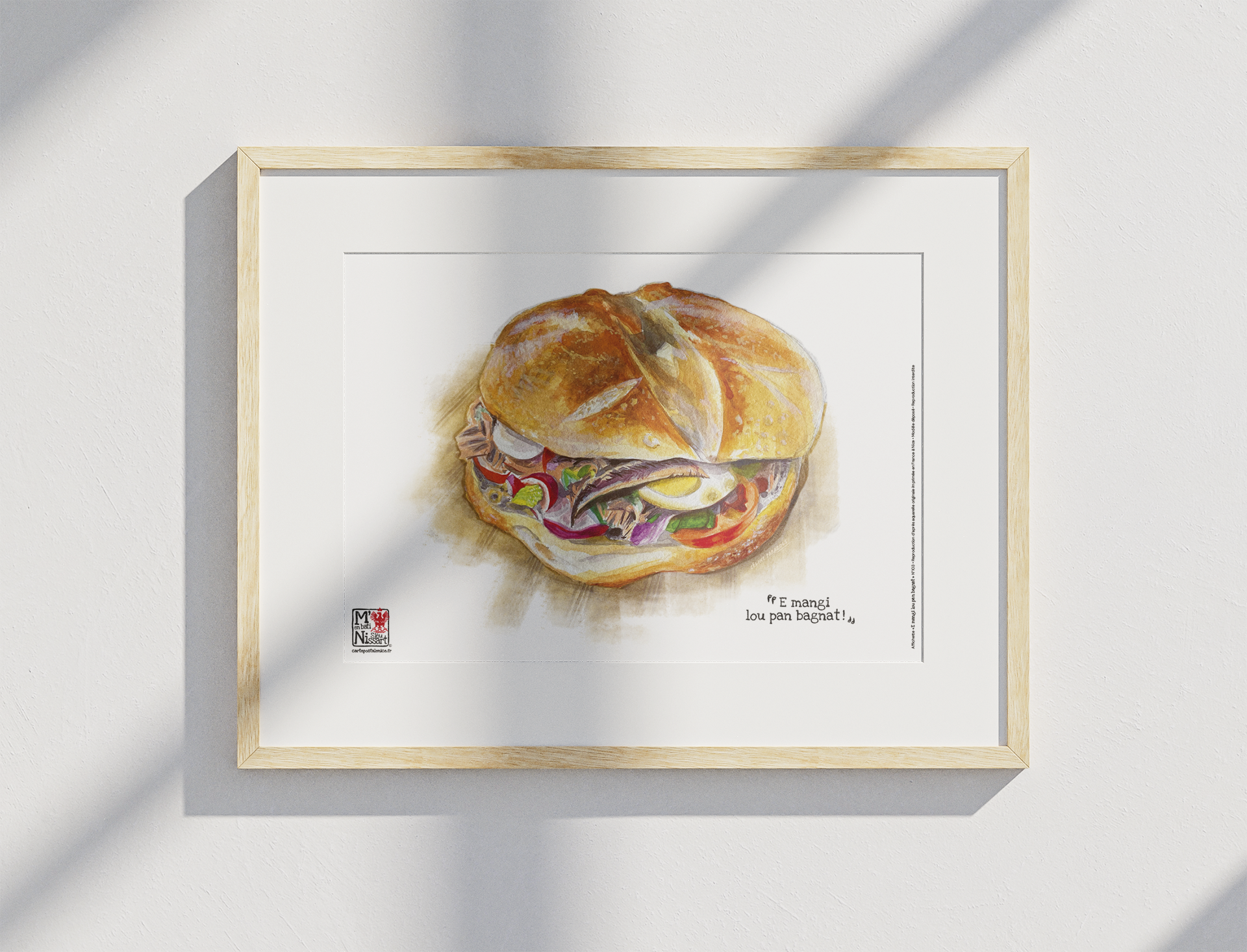 Cadre-affichette-A4 Pan-Bagnat