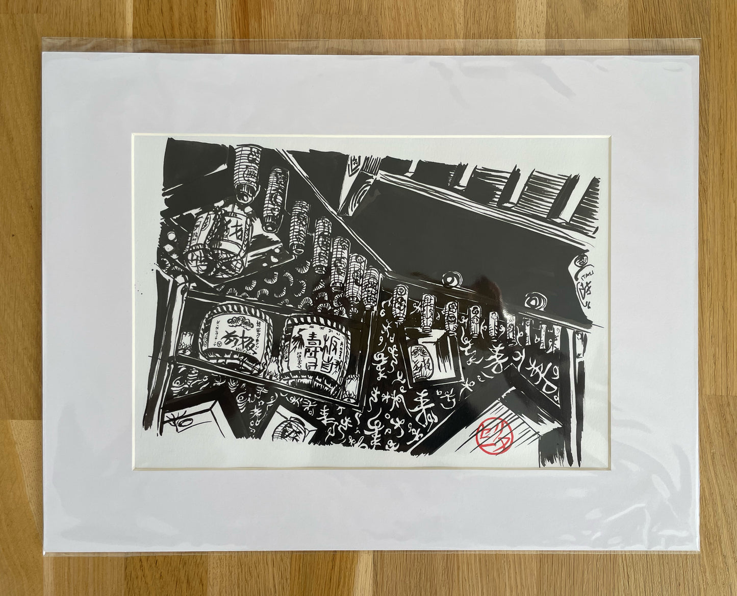 Un restaurant façon kabuki à Tokyo - Œuvre originale