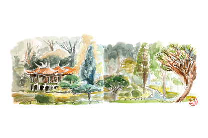 Carte postale " Shinjukugyoen " - Studio Cartes Postales Nice