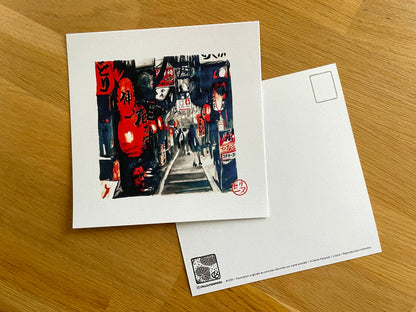 Carte postale " Omoide Yokocho "