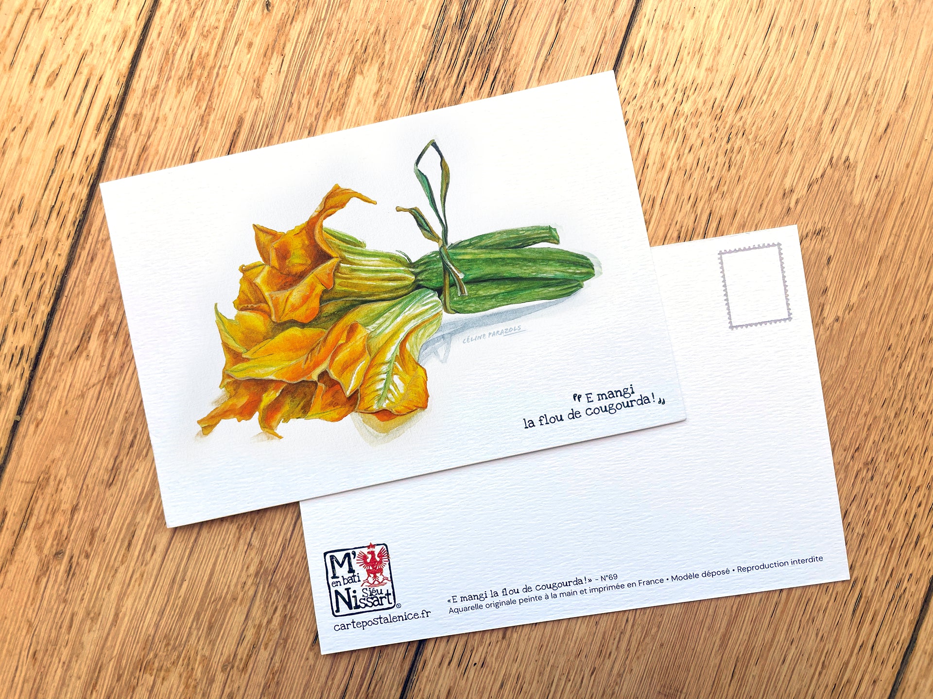 Carte-postale-Fleurs-de-courgettes avec lien