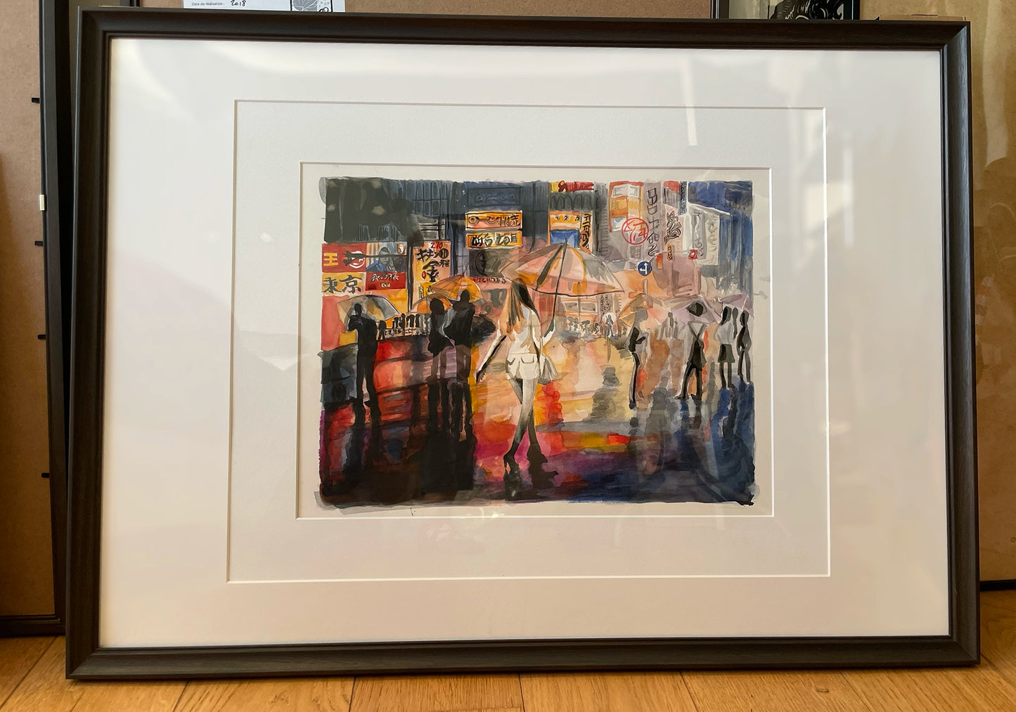 Un soir de pluie à Shibuya