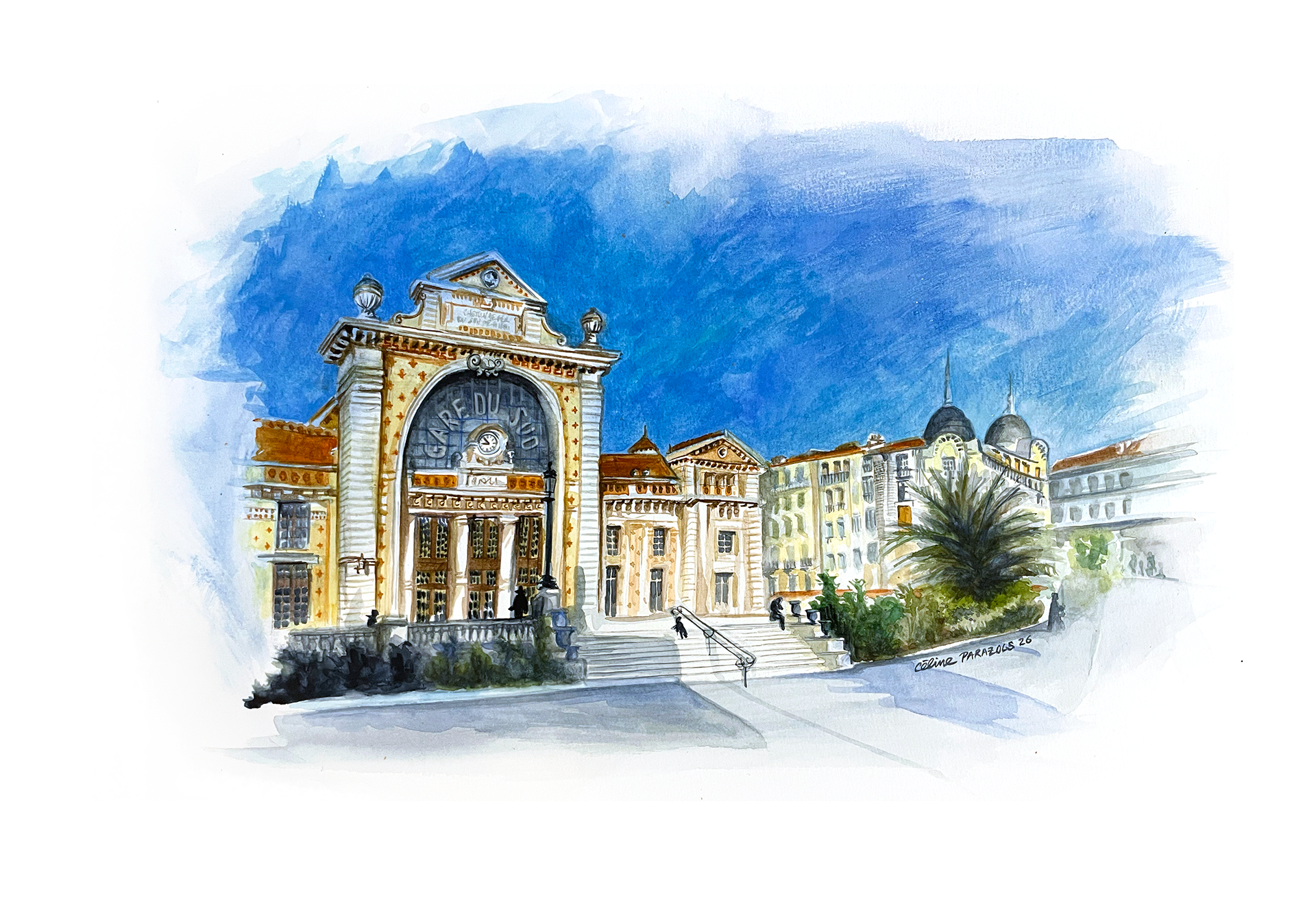 Nice, la gare du Sud