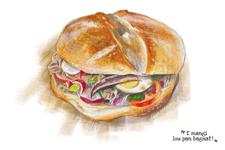 Lou Pan bagnat - modèle basique