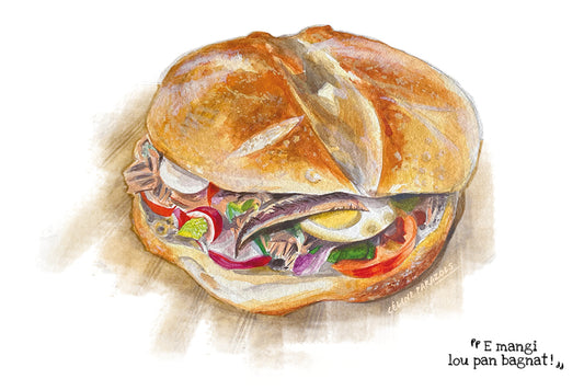 Lou Pan bagnat - modèle basique