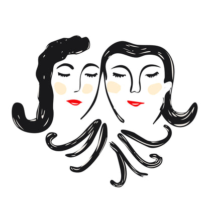 illustration Jumelles poulpe