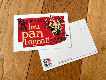 Carte postale " Aigle e mangi " - Studio Cartes Postales Nice