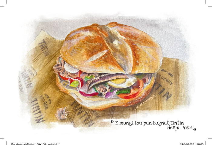 Pan-bagnat Tintin
