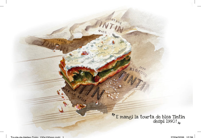 Tourte de blettes Tintin